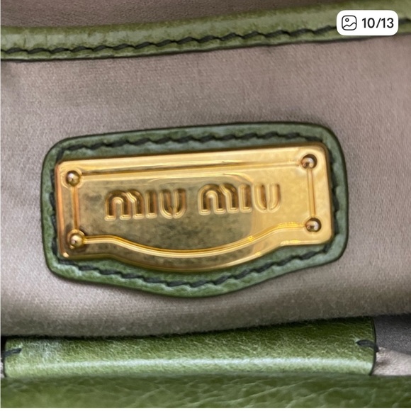 Authentic Miu Miu Matelasse by Prada - Picture 10 of 13